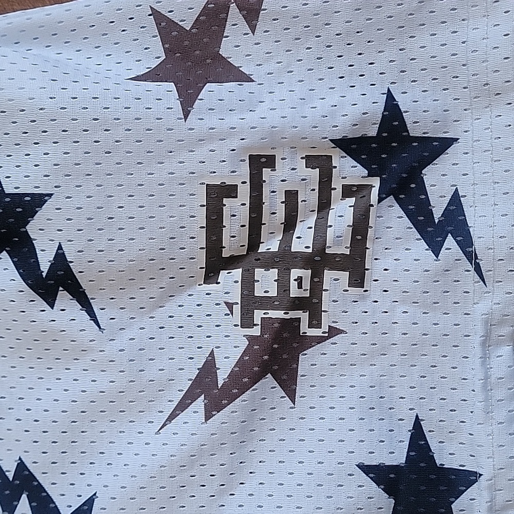 Eric Emanuel Star Patterned Shorts Set - Light Bl… - image 5